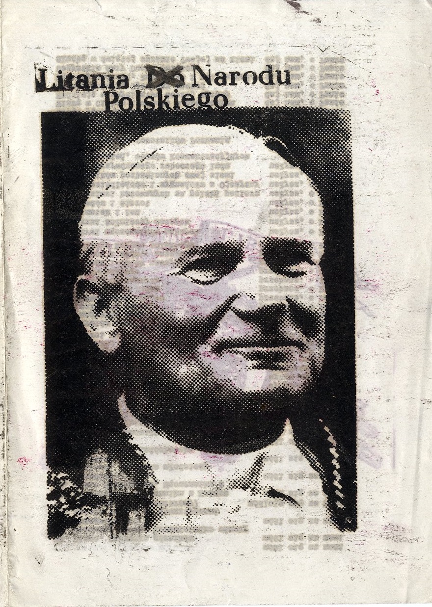 Litania do Narodu Polskiego - scan pierwszej strony - Litany of the Polish Nation