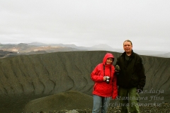 2007 r. Z żoną Iwoną podczas wyprawy na Islandię.